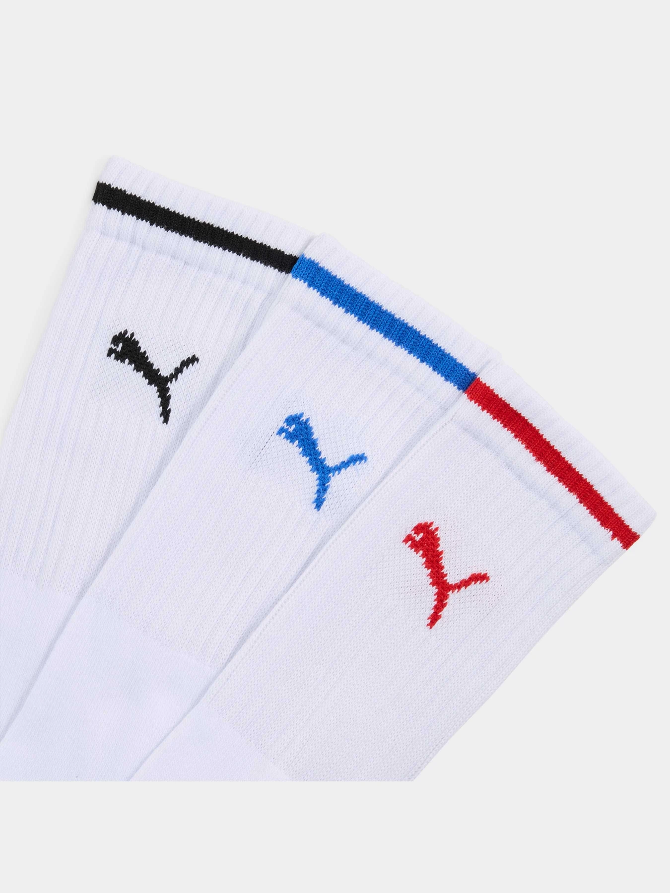 Носки и гольфы PUMA Sport Crew Stripe 3p модель 907941 Фото