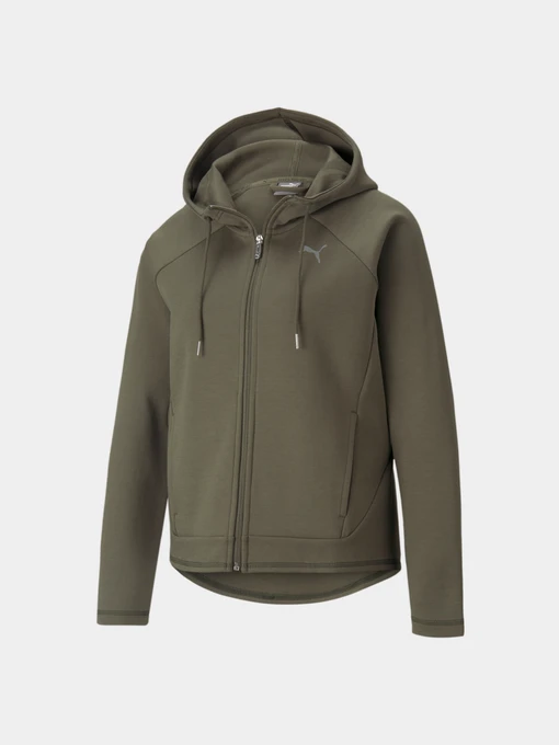 Худи и свитшоты PUMA Evostripe Full-zip Hoodie модель 589157 Фото