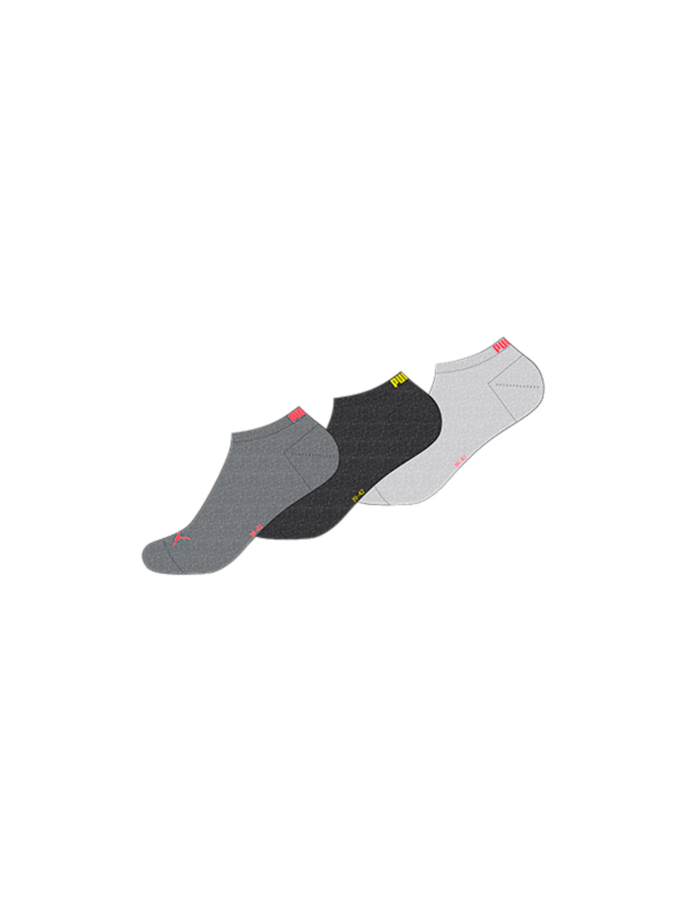Носки и гольфы PUMA Unisex Sneaker Plain 3P модель 906807 Носки и гольфы PUMA Unisex Sneaker Plain 3P модель 906807 Фото