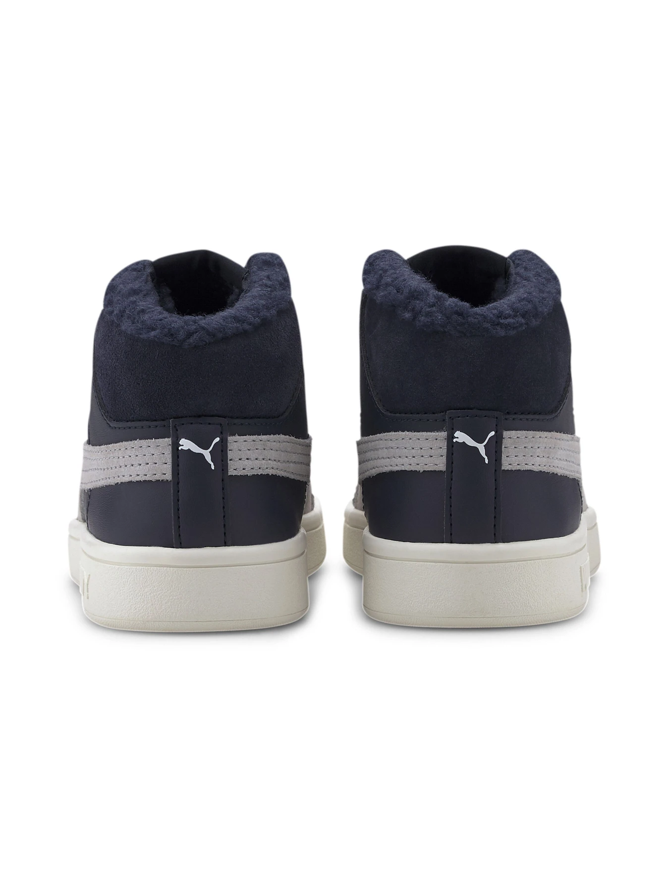 Ботинки и сапоги PUMA Smash V2 Mid L Fur Jr модель 366895 Ботинки и сапоги PUMA Smash V2 Mid L Fur Jr модель 366895 Фото