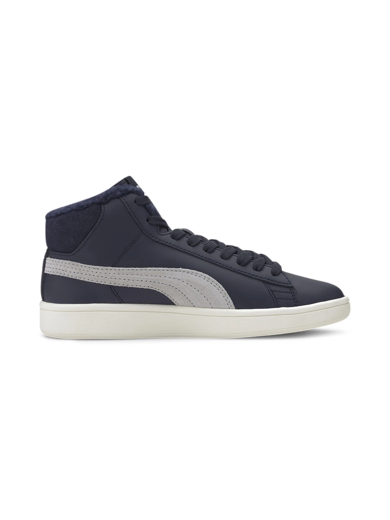 Ботинки и сапоги PUMA Smash V2 Mid L Fur Jr модель 366895 Ботинки и сапоги PUMA Smash V2 Mid L Fur Jr модель 366895 Фото