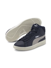 Ботинки и сапоги PUMA Smash V2 Mid L Fur Jr модель 366895 Фото