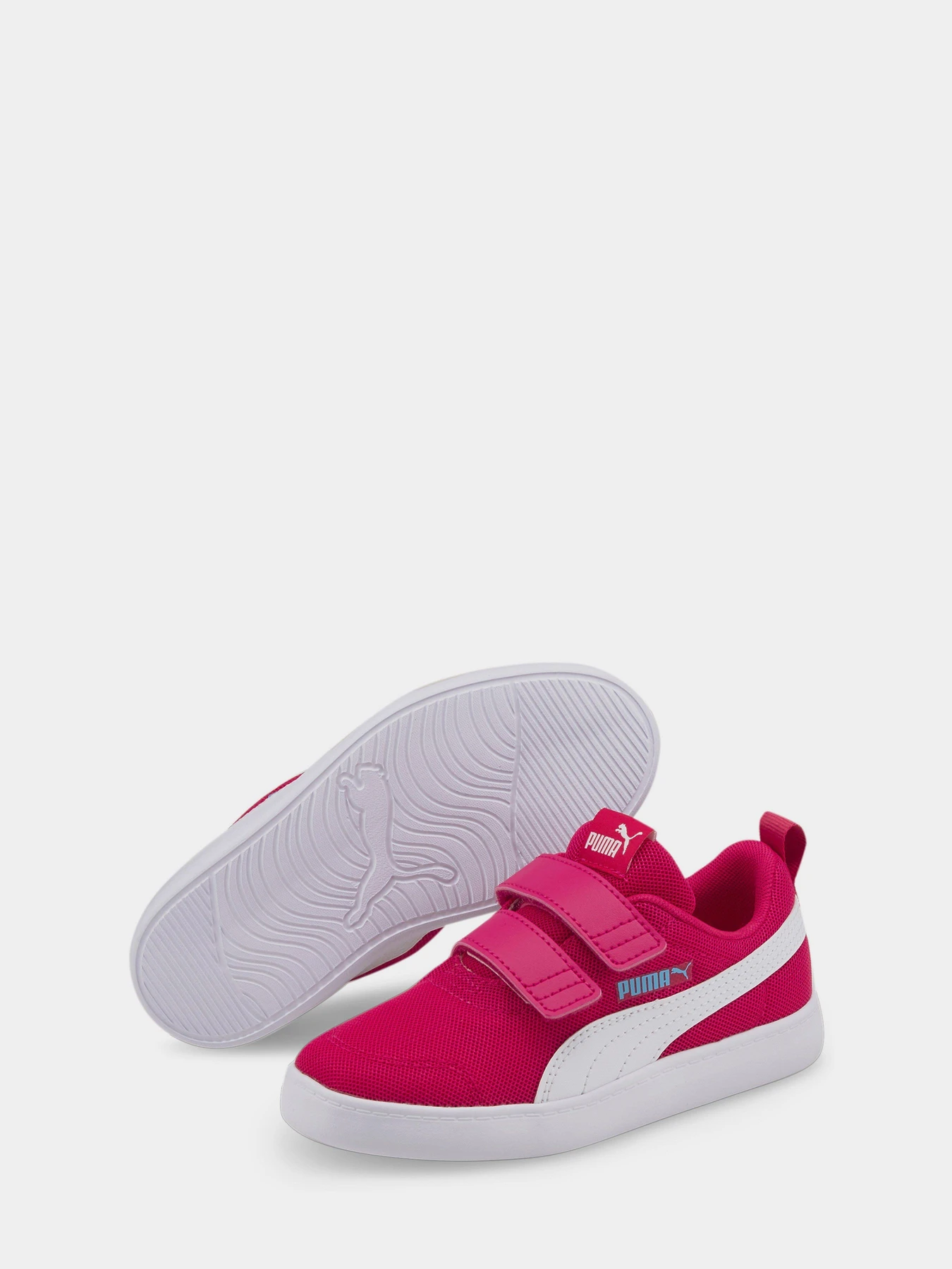 Кросівки PUMA Courtflex V2 Mesh V Ps модель 371758 Кросівки PUMA Courtflex V2 Mesh V Ps модель 371758 Фото