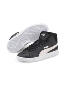 Кросівки PUMA Smash V2 Mid L Fur Jr модель 366895 Фото