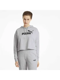 Худи и свитшоты PUMA Ess Cropped Logo Hoodie Tr модель 586870 Фото