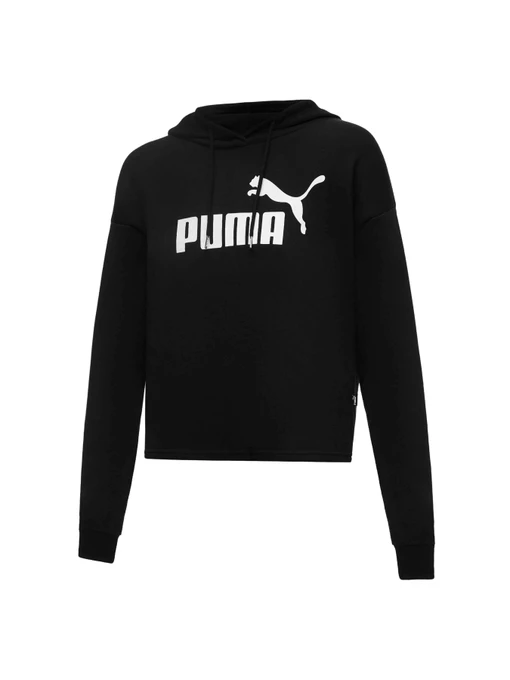 Худи и свитшоты PUMA Ess Cropped Logo Hoodie Tr модель 586870 Фото
