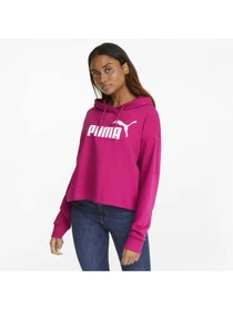 Худи и свитшоты PUMA Ess Cropped Logo Hoodie Tr модель 586870 Фото