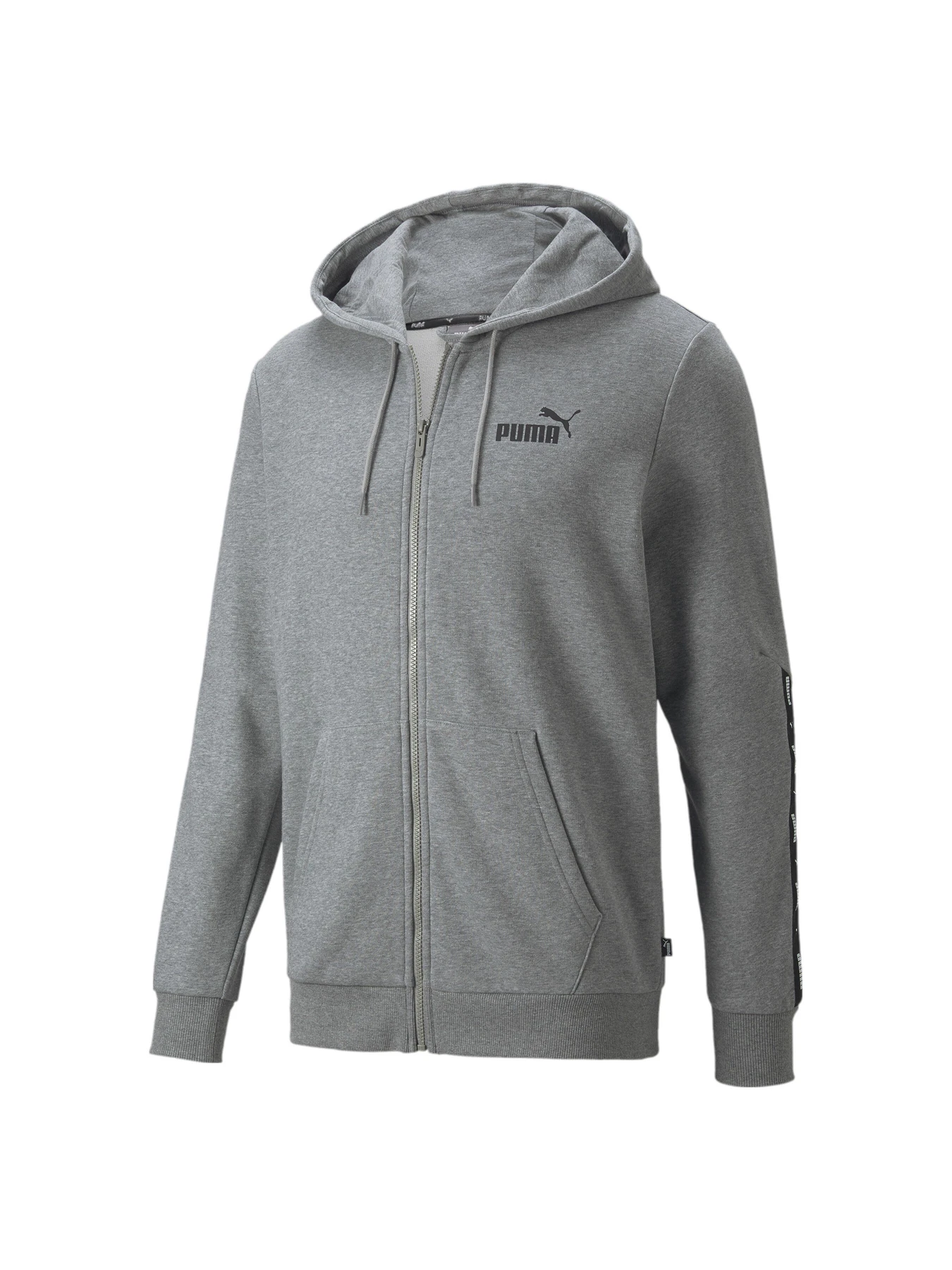 Худі та світшоти PUMA Ess+ Tape Full-zip Hoodie модель 848768 Фото