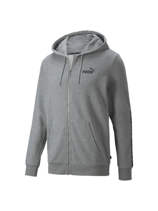 Худі та світшоти PUMA Ess+ Tape Full-zip Hoodie модель 848768 Фото