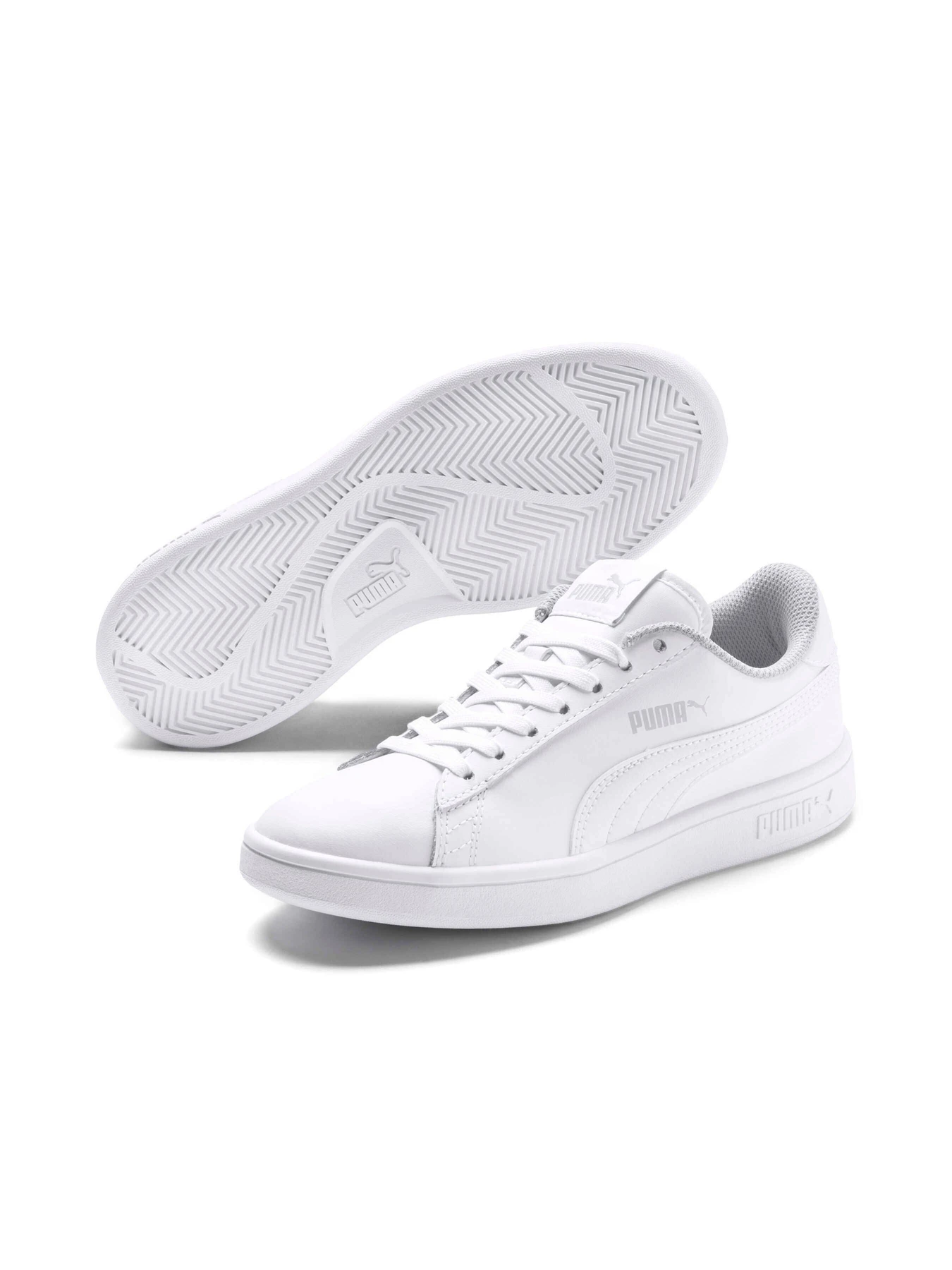 Кеды PUMA Smash V2 L Jr модель 365170 Кеды PUMA Smash V2 L Jr модель 365170 Фото