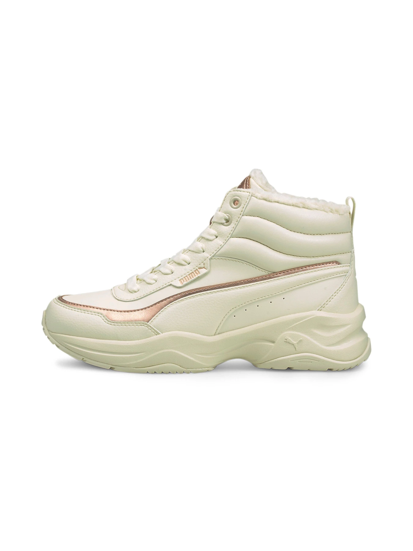 Кроссовки PUMA Cilia Mid Metallic модель 375835 Фото