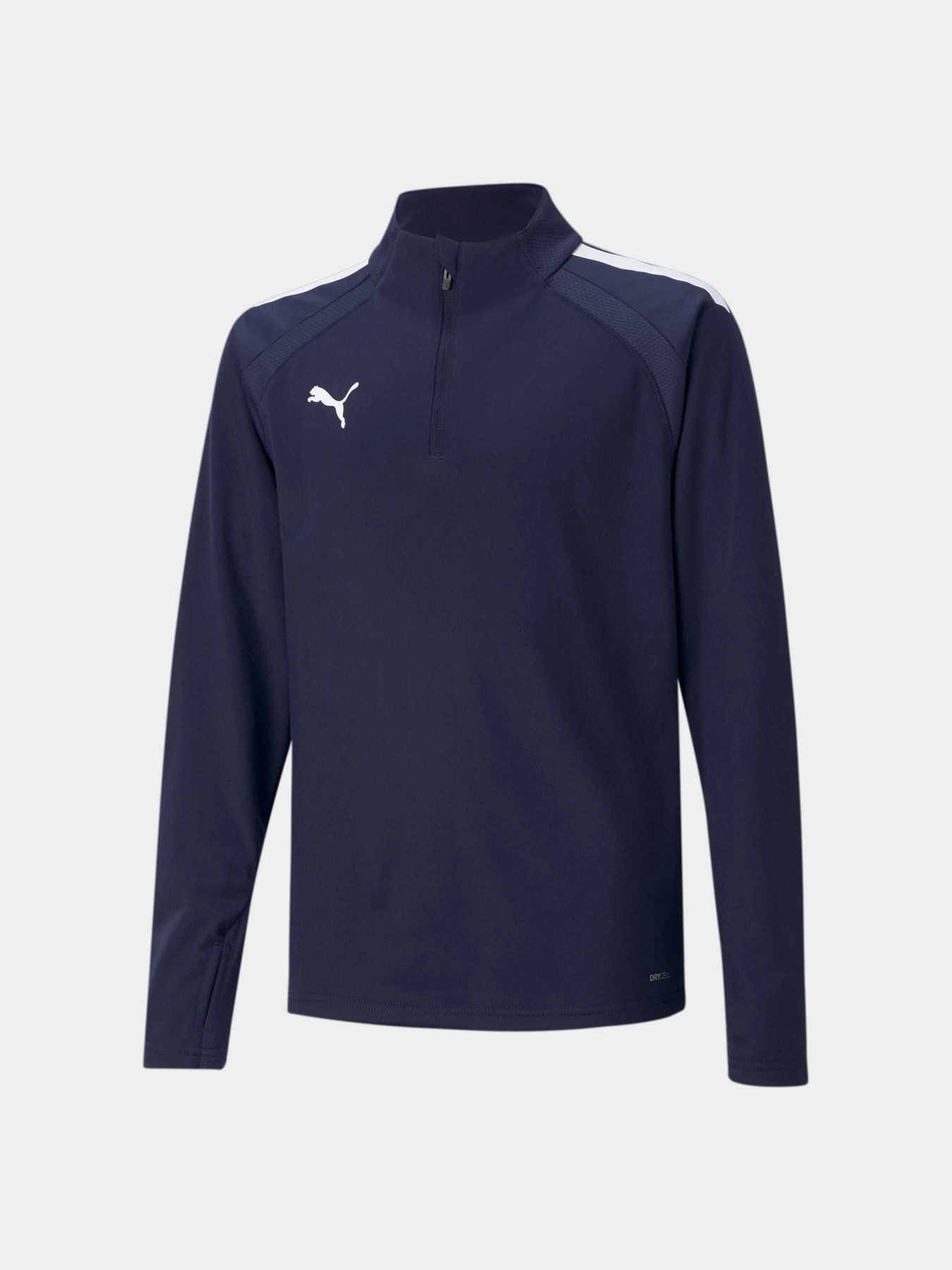 Худи и свитшоты PUMA Teamliga 1/4 Zip Top Jr модель 657237 Фото