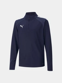 Худи и свитшоты PUMA Teamliga 1/4 Zip Top Jr модель 657237 Фото