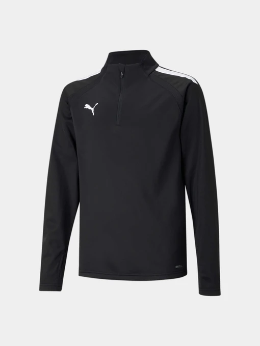 Худи и свитшоты PUMA Teamliga 1/4 Zip Top Jr модель 657237 Фото