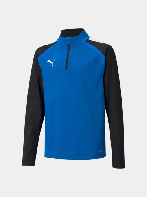 Худи и свитшоты PUMA Teamliga 1/4 Zip Top Jr модель 657237 Фото