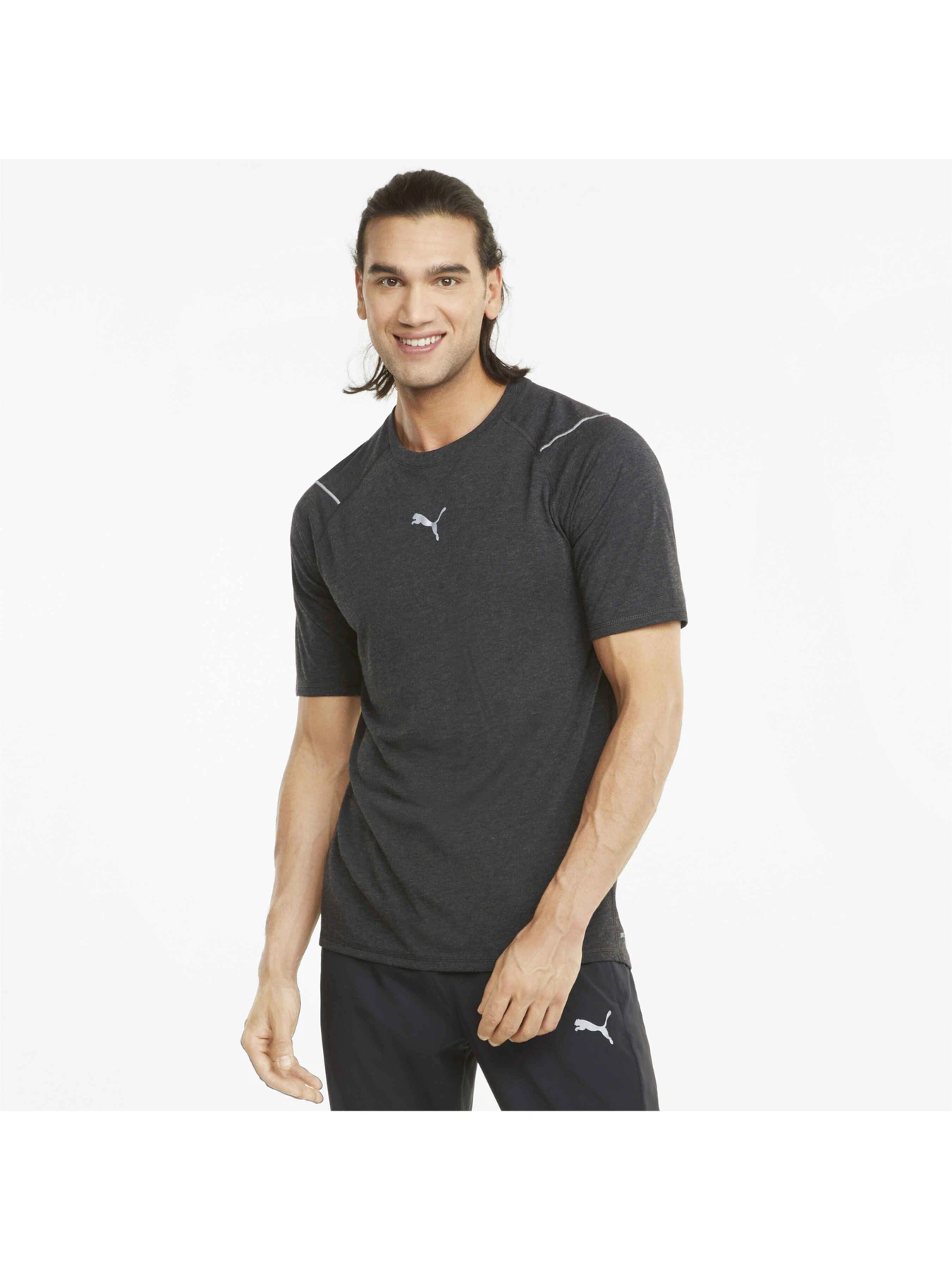 Футболки и поло PUMA Run Wool Ss Tee модель 520861 Футболки и поло PUMA Run Wool Ss Tee модель 520861 Фото