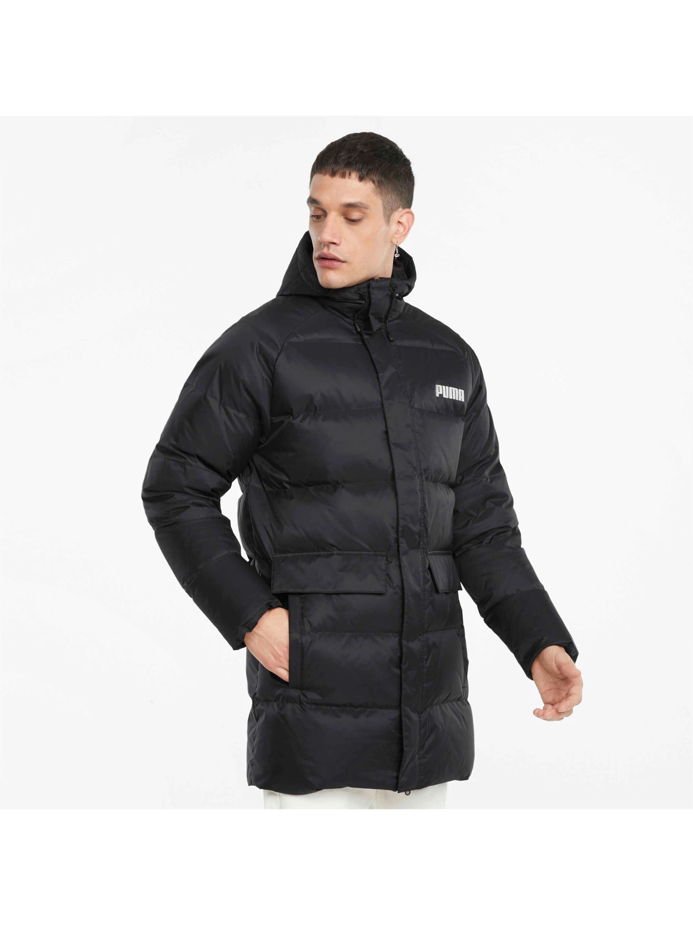 Куртки и дубленки PUMA Solid Down Coat модель 587720 Фото
