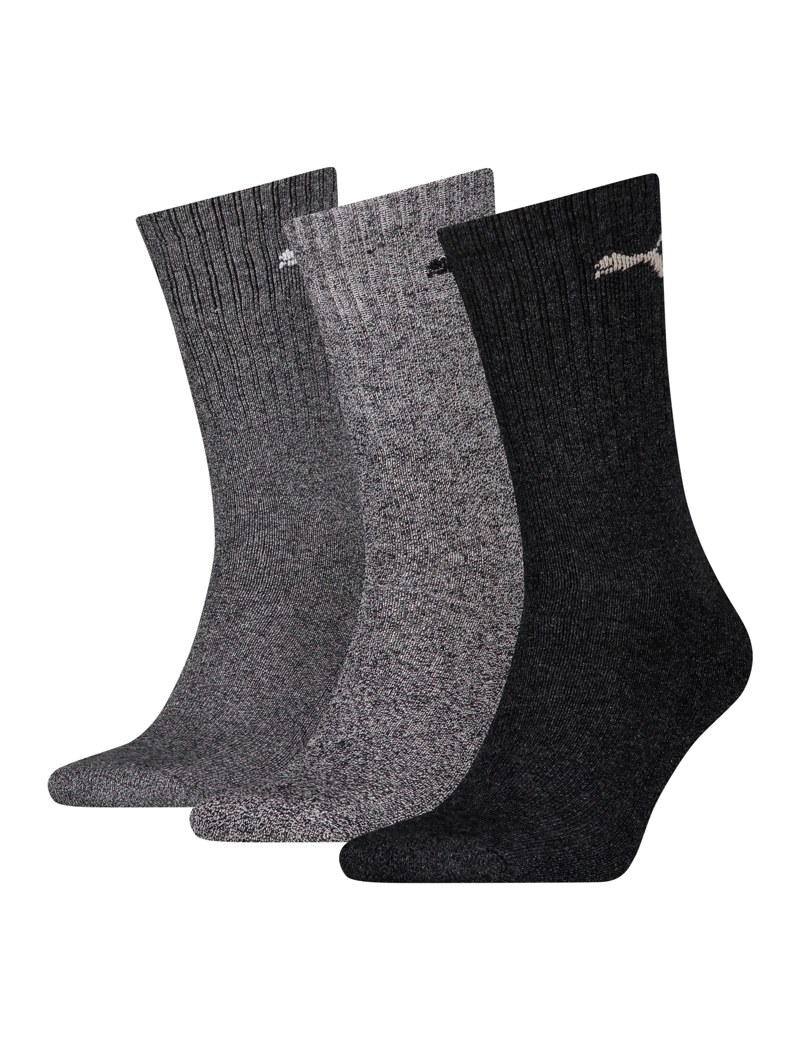 PUMA Crew Sock 3p Набір шкарпеток колір сірий