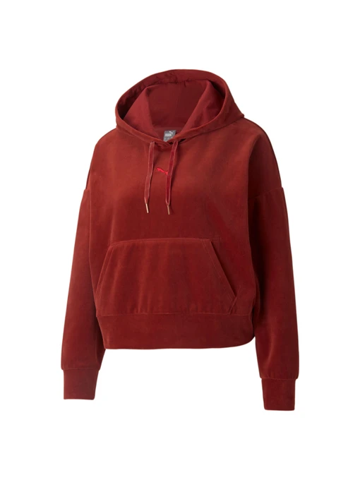 Худи и свитшоты PUMA HER Velour Hoodie модель 589520 Фото