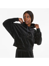 Худи и свитшоты PUMA HER Velour Hoodie модель 589520 Фото