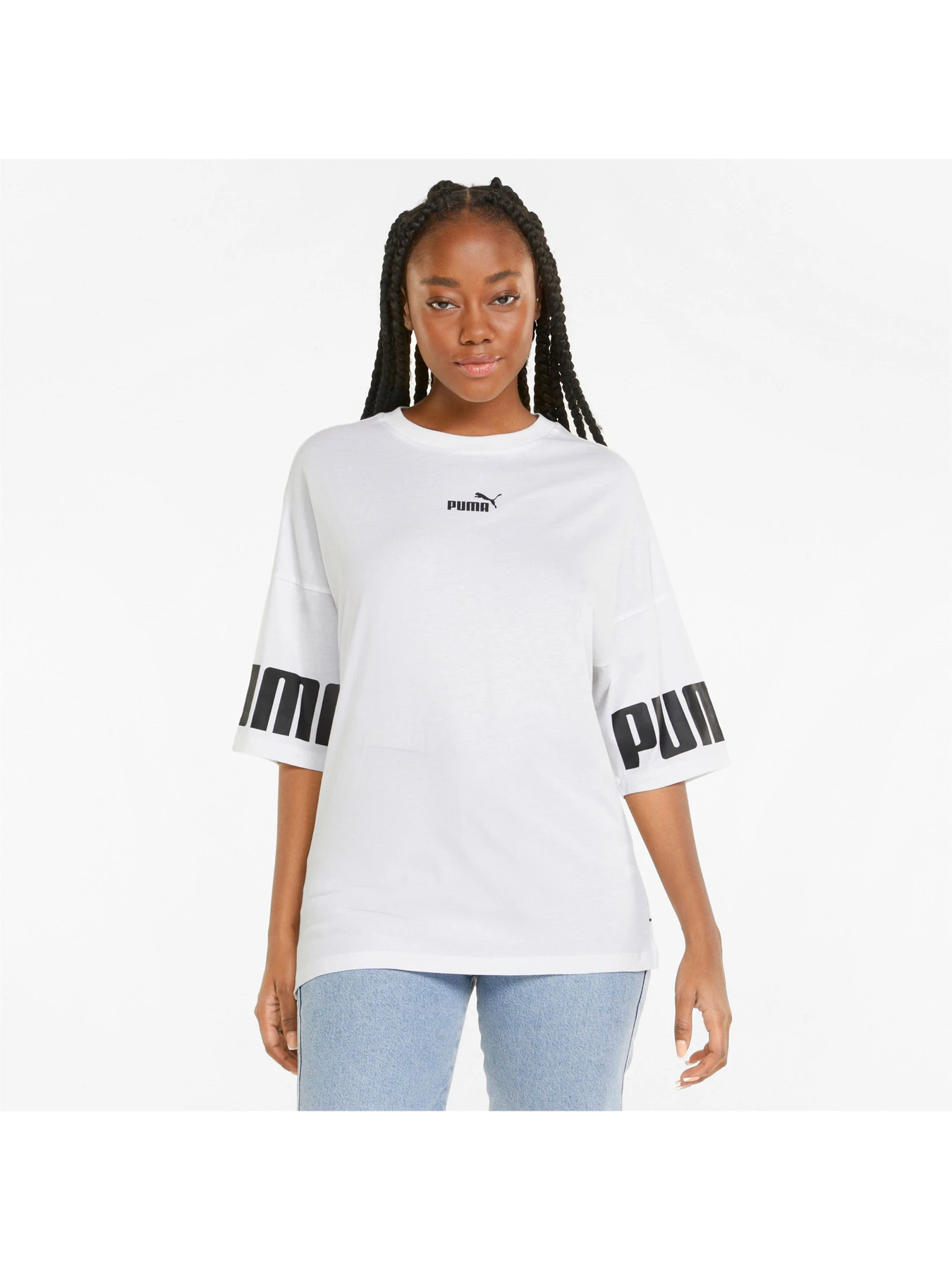 Футболки і поло PUMA POWER Colorblock Tee модель 847123 Футболки і поло PUMA POWER Colorblock Tee модель 847123 Фото