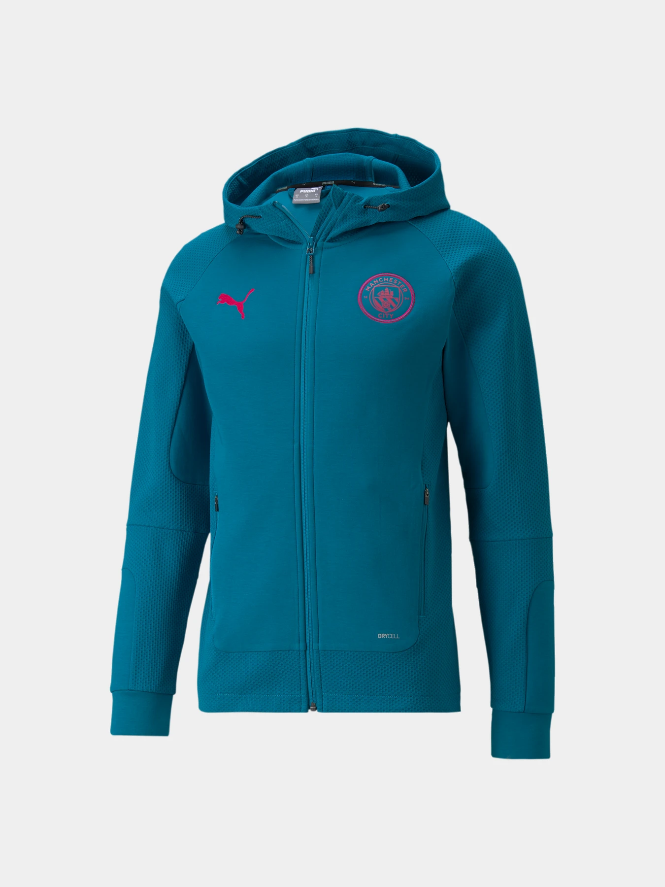 Куртки та дублянки PUMA Mcfc Casuals Hooded Jkt модель 764498 Куртки та дублянки PUMA Mcfc Casuals Hooded Jkt модель 764498 Фото