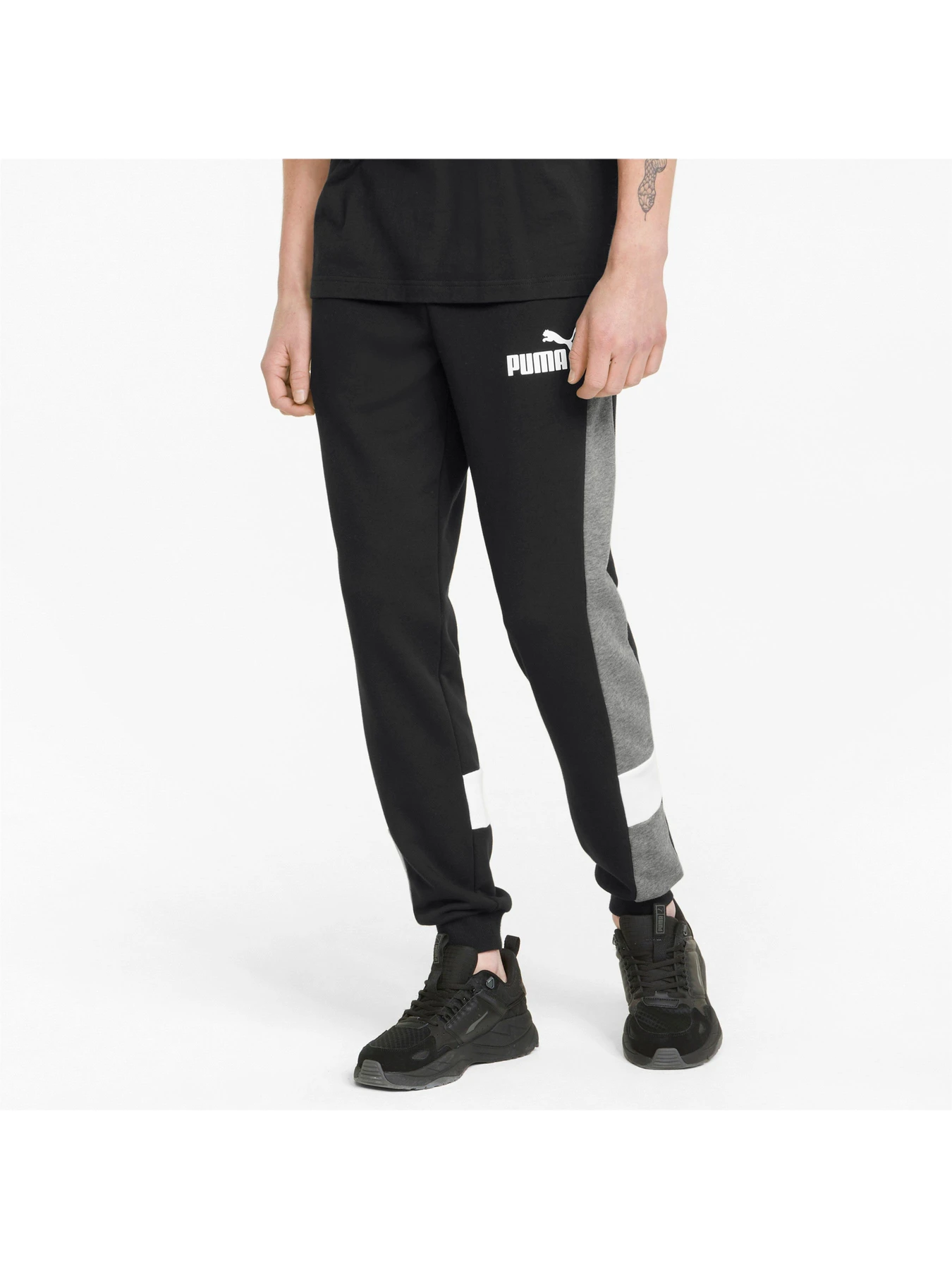 Брюки PUMA Ess+ Colorblock Pants модель 848773 Брюки PUMA Ess+ Colorblock Pants модель 848773 Фото