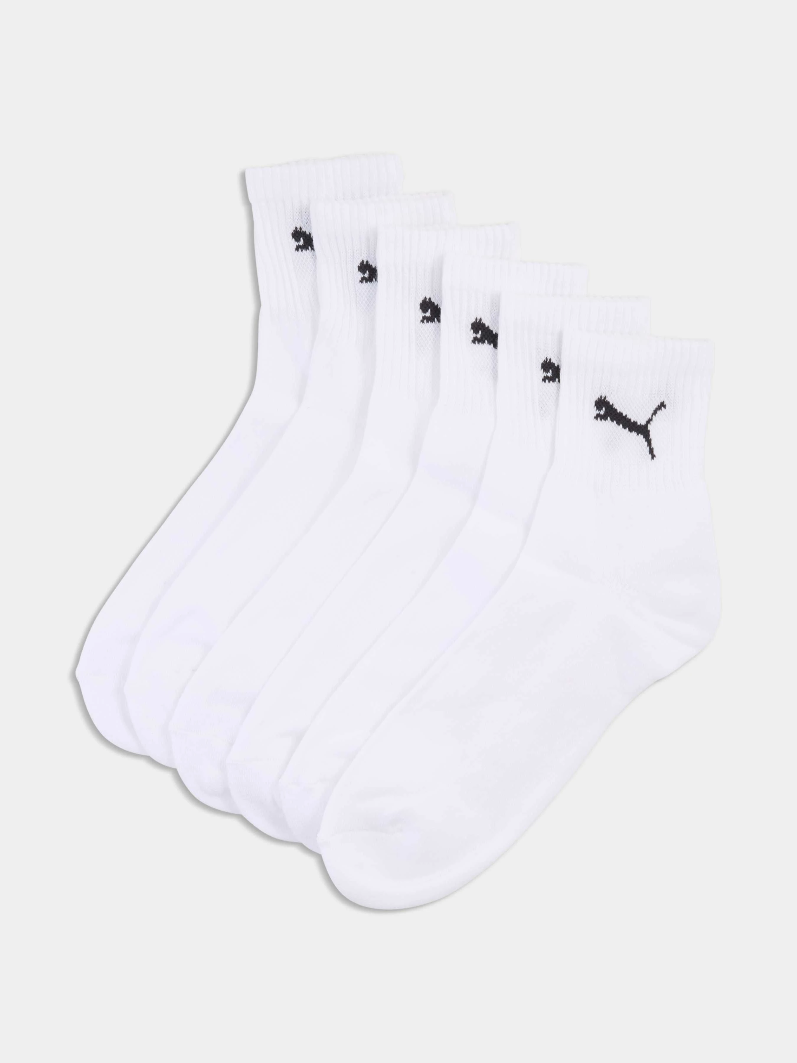 PUMA Short Crew 3p Unisex Набір шкарпеток колір білий