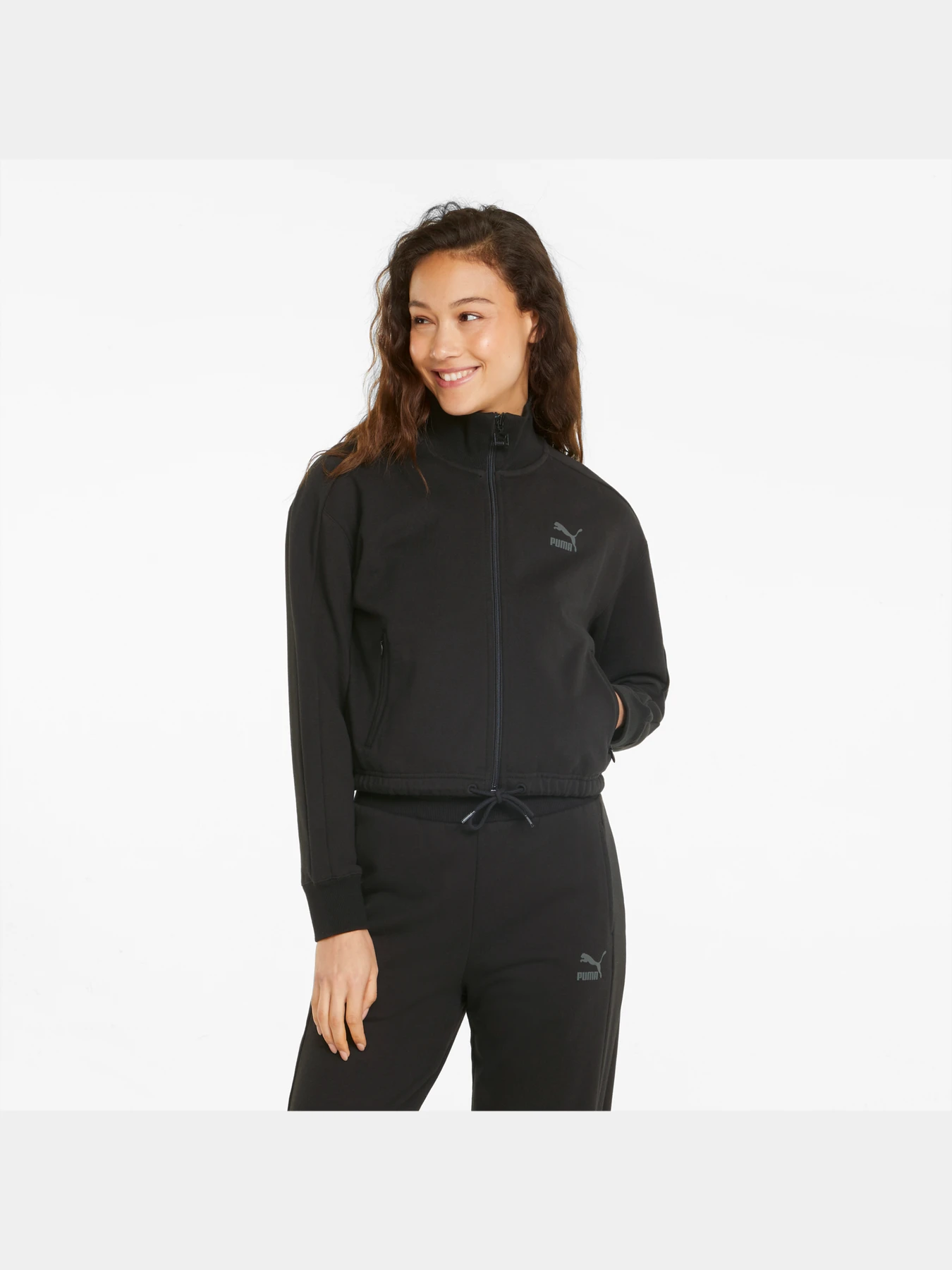 Худи и свитшоты PUMA Re:t7 Crop Track Jacket модель 534576 Худи и свитшоты PUMA Re:t7 Crop Track Jacket модель 534576 Фото