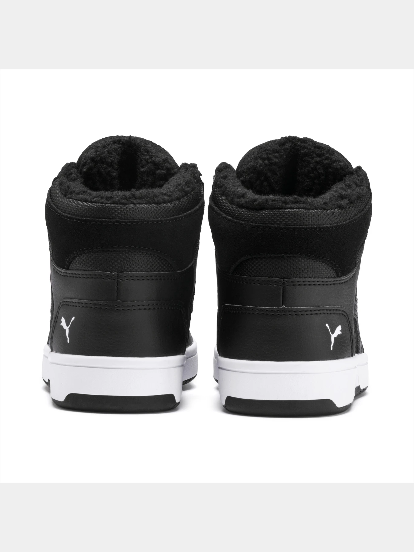 Кросівки PUMA Rebound Layup Fur Sd Jr модель 370497 Фото