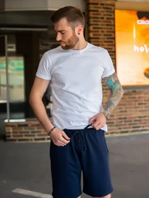 Шорты ISSA Plus модель GN-453_darkblue Фото