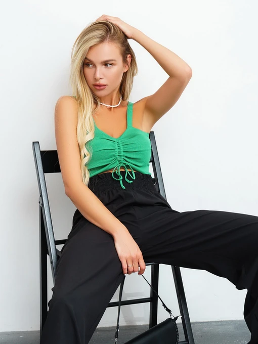 Брюки ISSA Plus модель 13455_black Фото