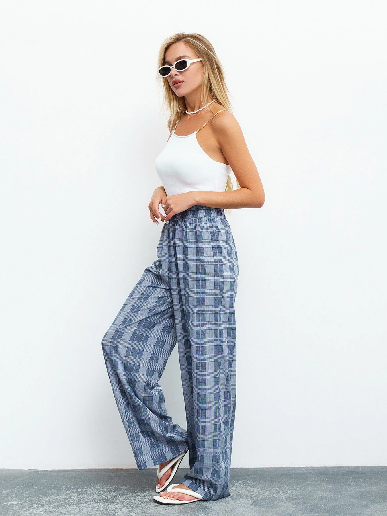 Брюки ISSA Plus модель 13457_grey Брюки ISSA Plus модель 13457_grey Фото