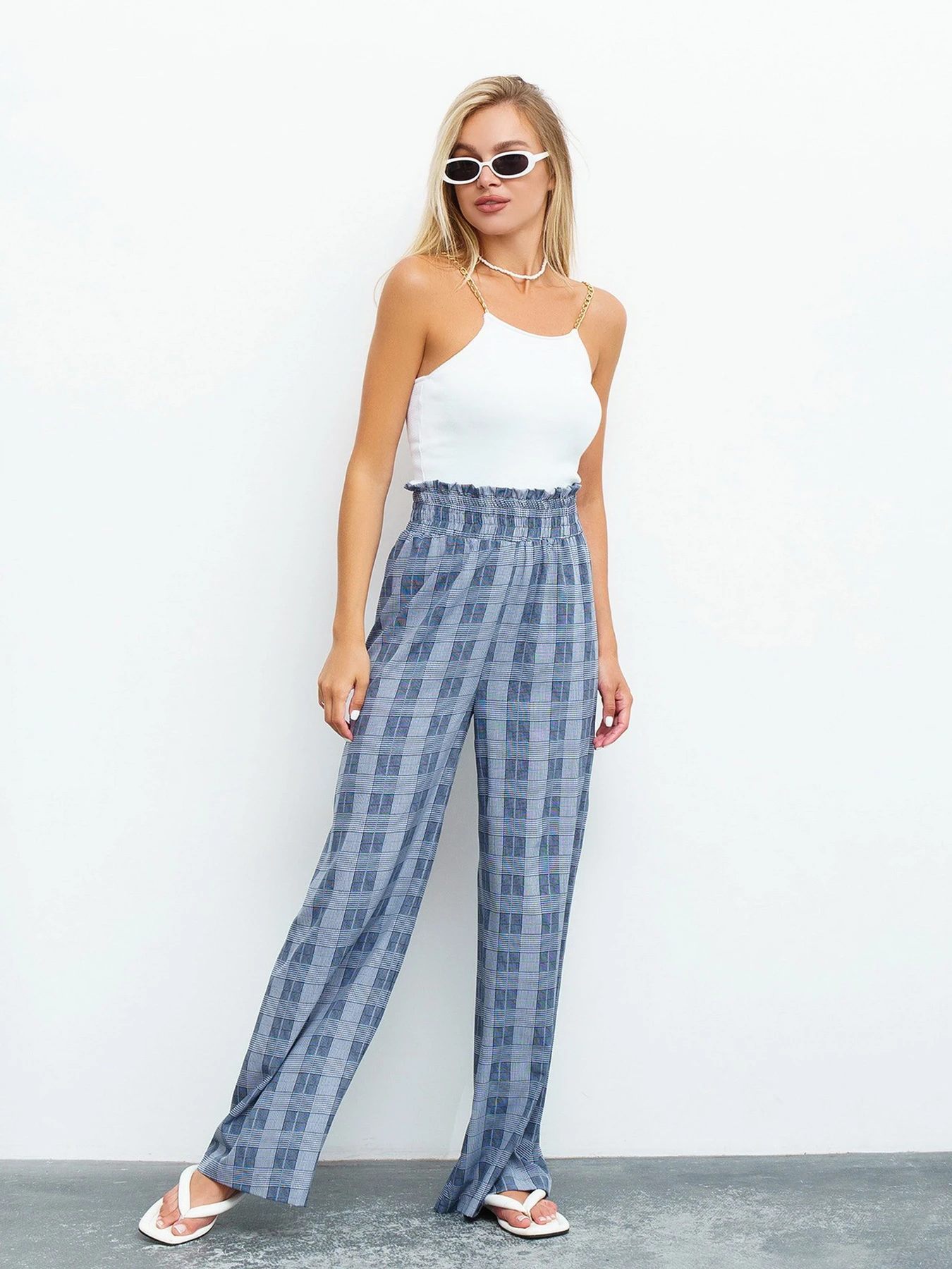 Брюки ISSA Plus модель 13457_grey Брюки ISSA Plus модель 13457_grey Фото