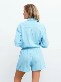 Костюми ISSA Plus модель 13458_blue Фото