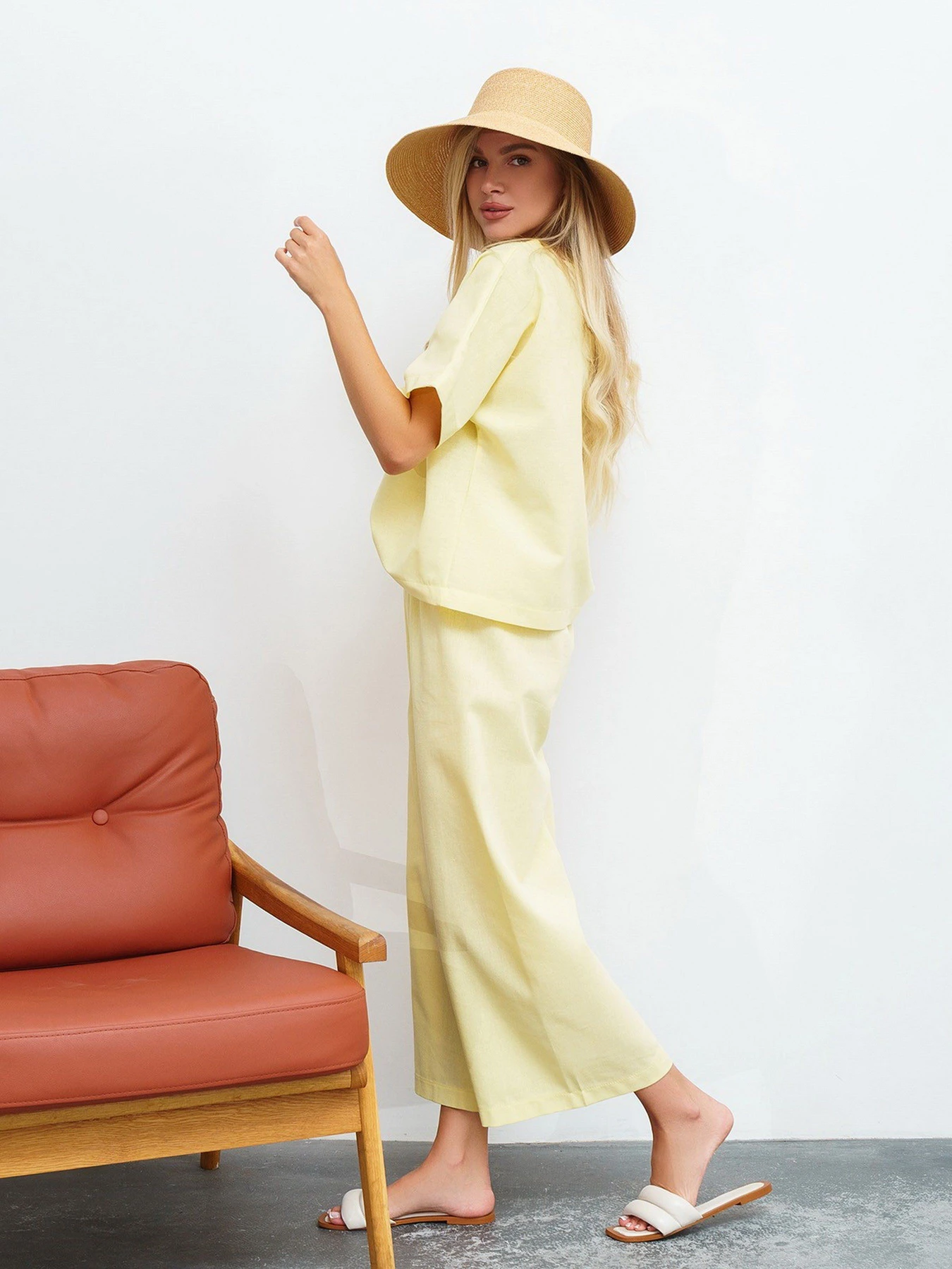 Костюми ISSA Plus модель 13459_yellow Фото