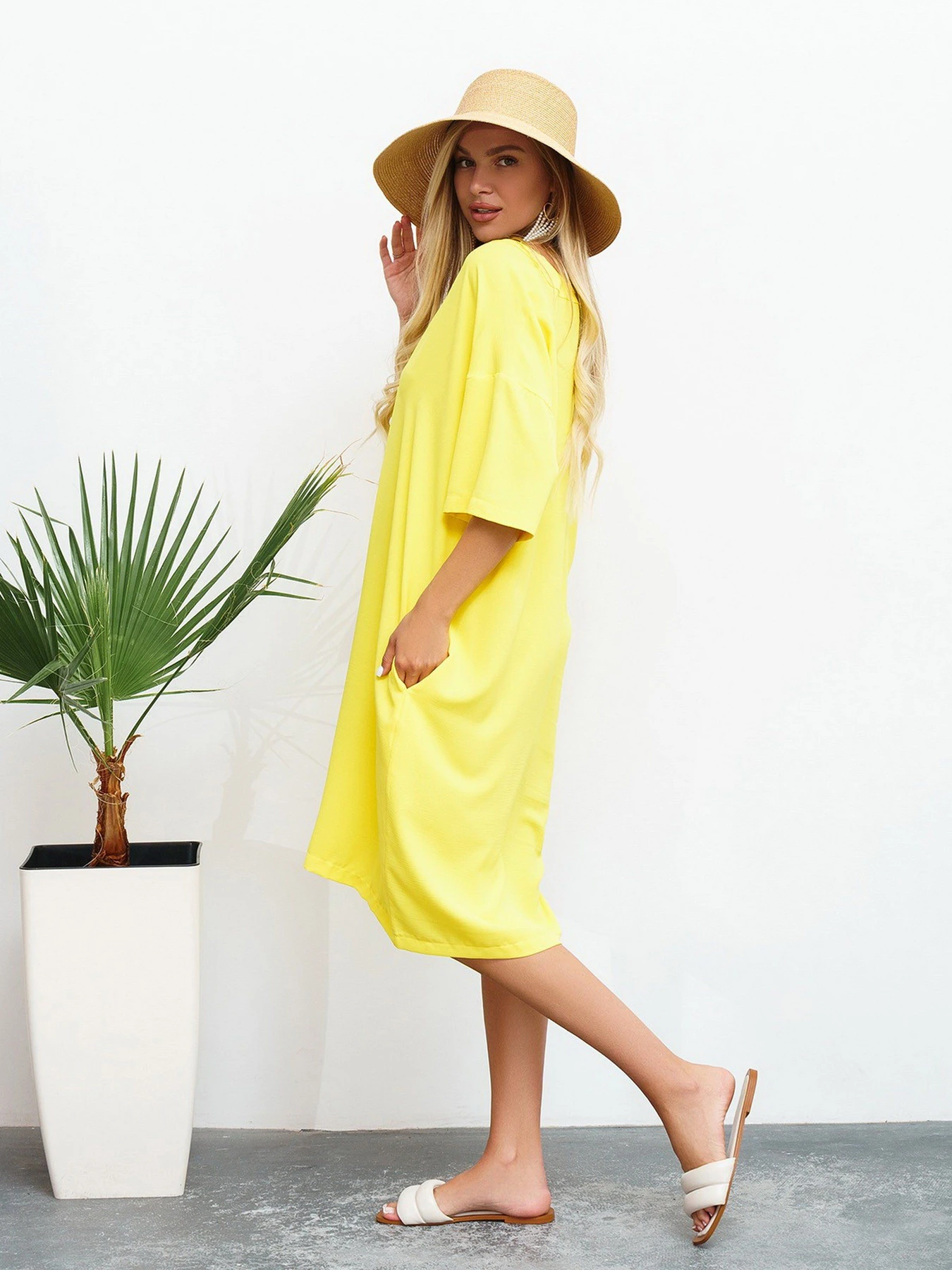 Платья ISSA Plus модель 13465_yellow Платья ISSA Plus модель 13465_yellow Фото