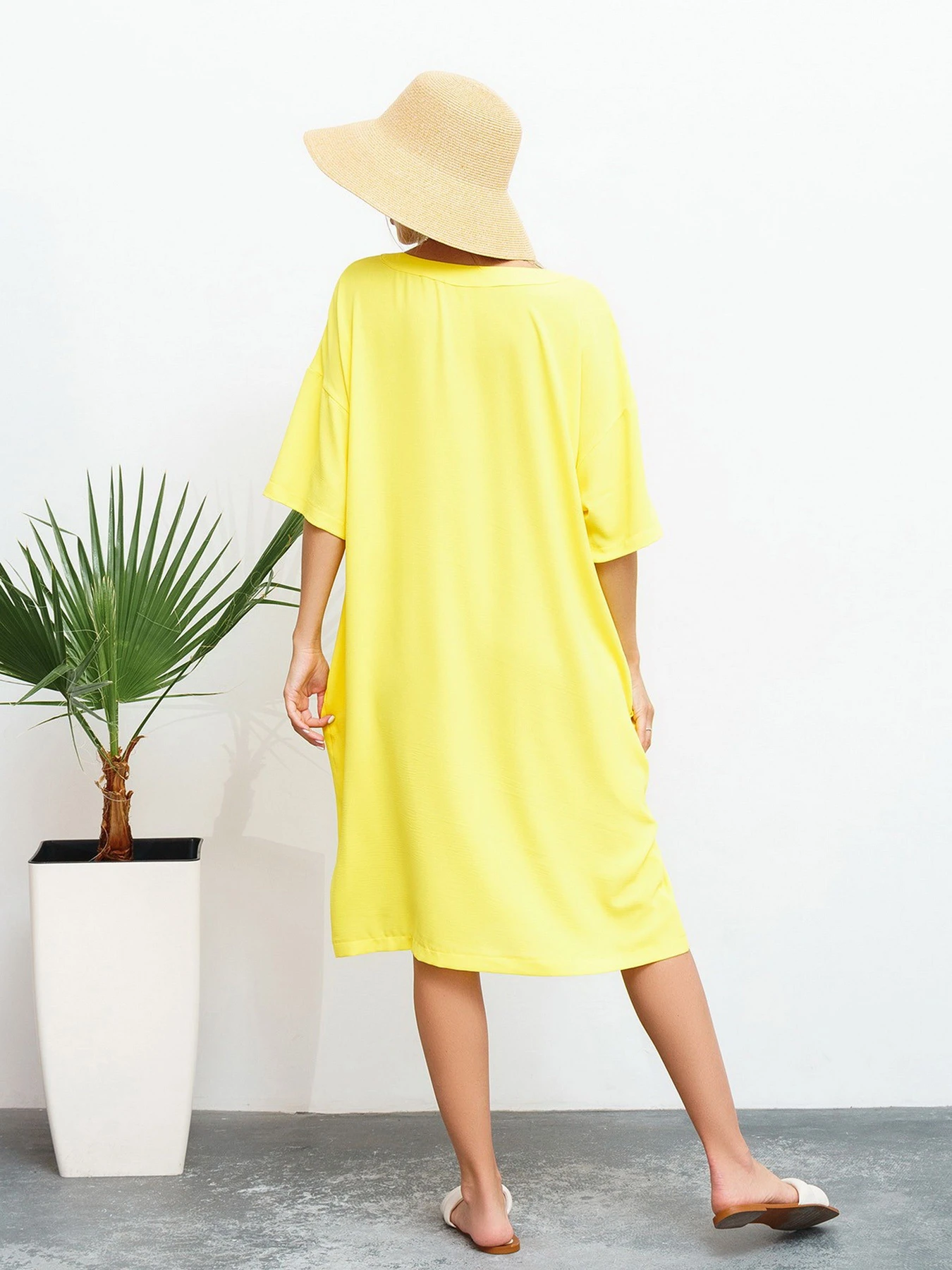 Платья ISSA Plus модель 13465_yellow Платья ISSA Plus модель 13465_yellow Фото