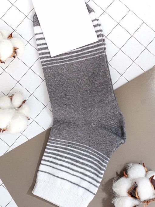 Шкарпетки та гольфи ISSA Plus модель NS-02_grey Фото