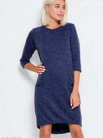 Платья ISSA Plus модель 10184_blue Фото
