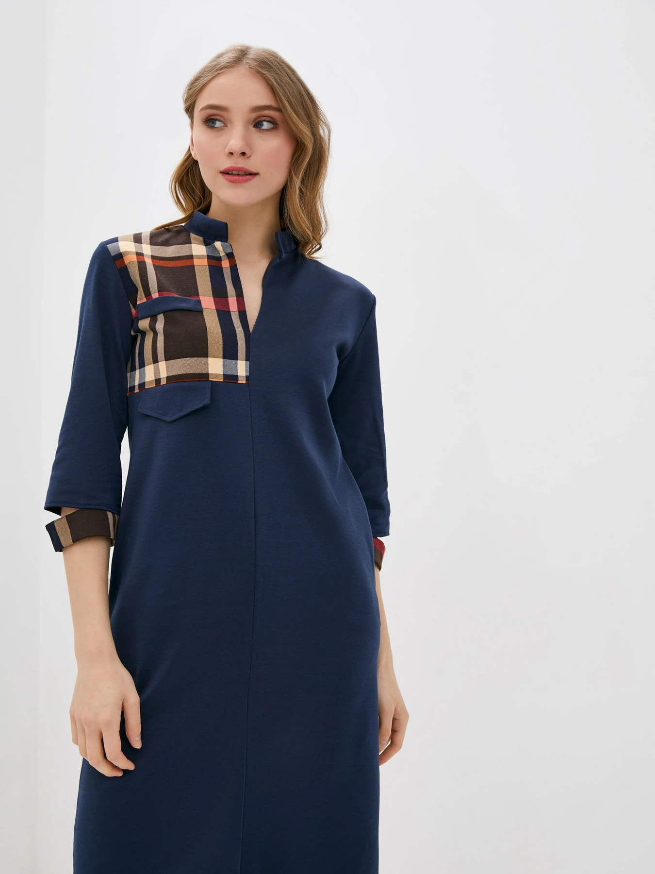 Платья ISSA Plus модель 10194_darkblue Платья ISSA Plus модель 10194_darkblue Фото