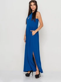 Платья ISSA Plus модель 10630_blue Фото