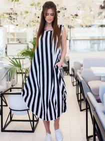 Сукні ISSA Plus модель 11682_blackwhite Фото