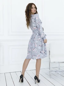 Сукні ISSA Plus модель 12102_grey Фото