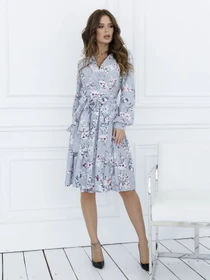 Сукні ISSA Plus модель 12102_grey Фото