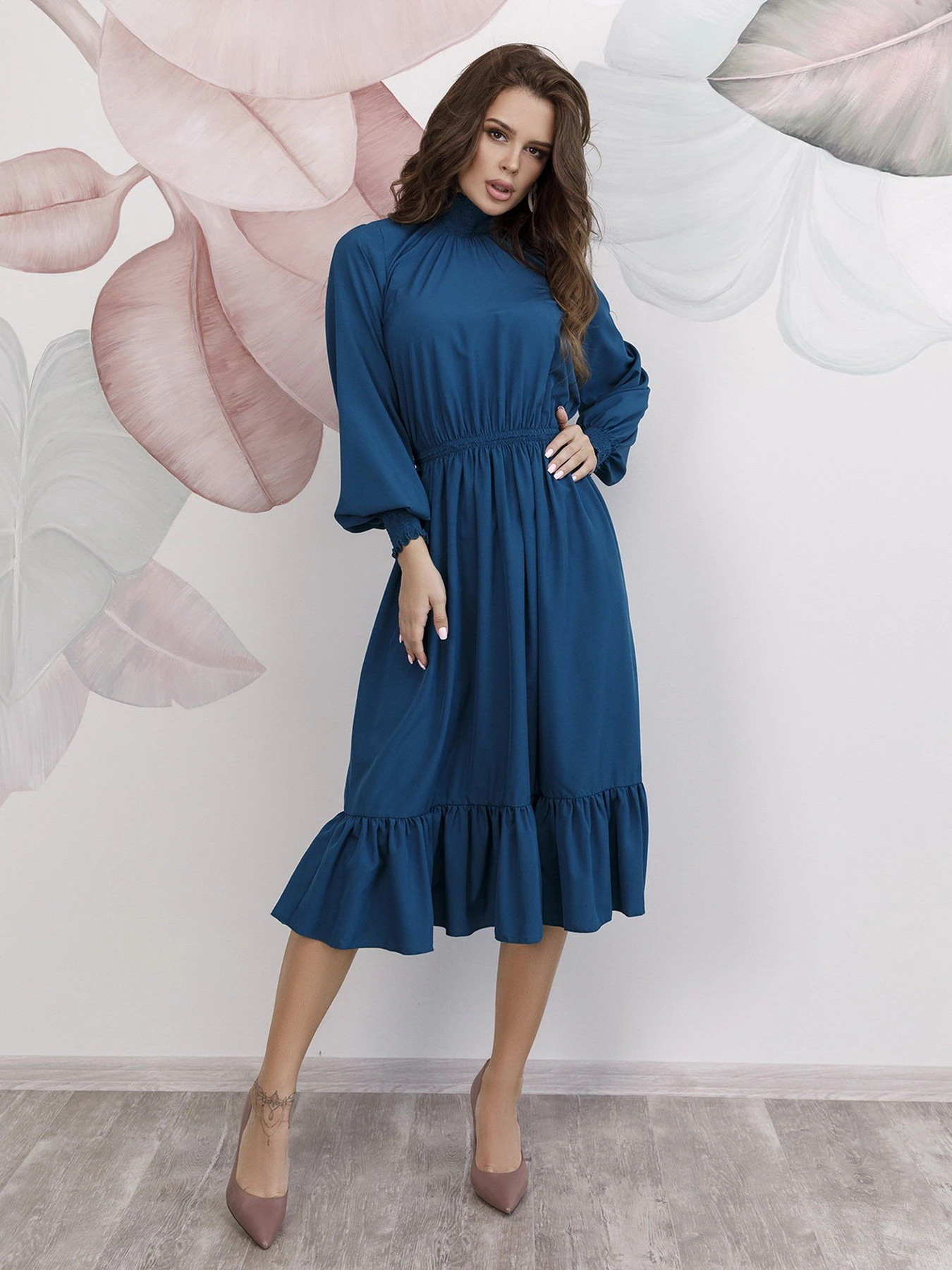 Платья ISSA Plus модель 12149_turquoise Платья ISSA Plus модель 12149_turquoise Фото