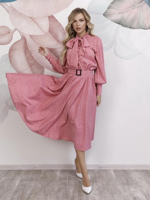 Сукні ISSA Plus модель 12166_pink Фото
