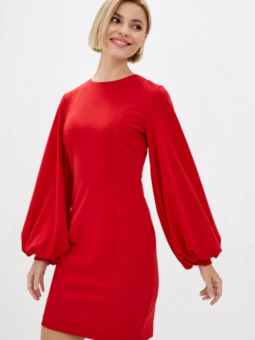 Сукні ISSA Plus модель 12194_red Фото