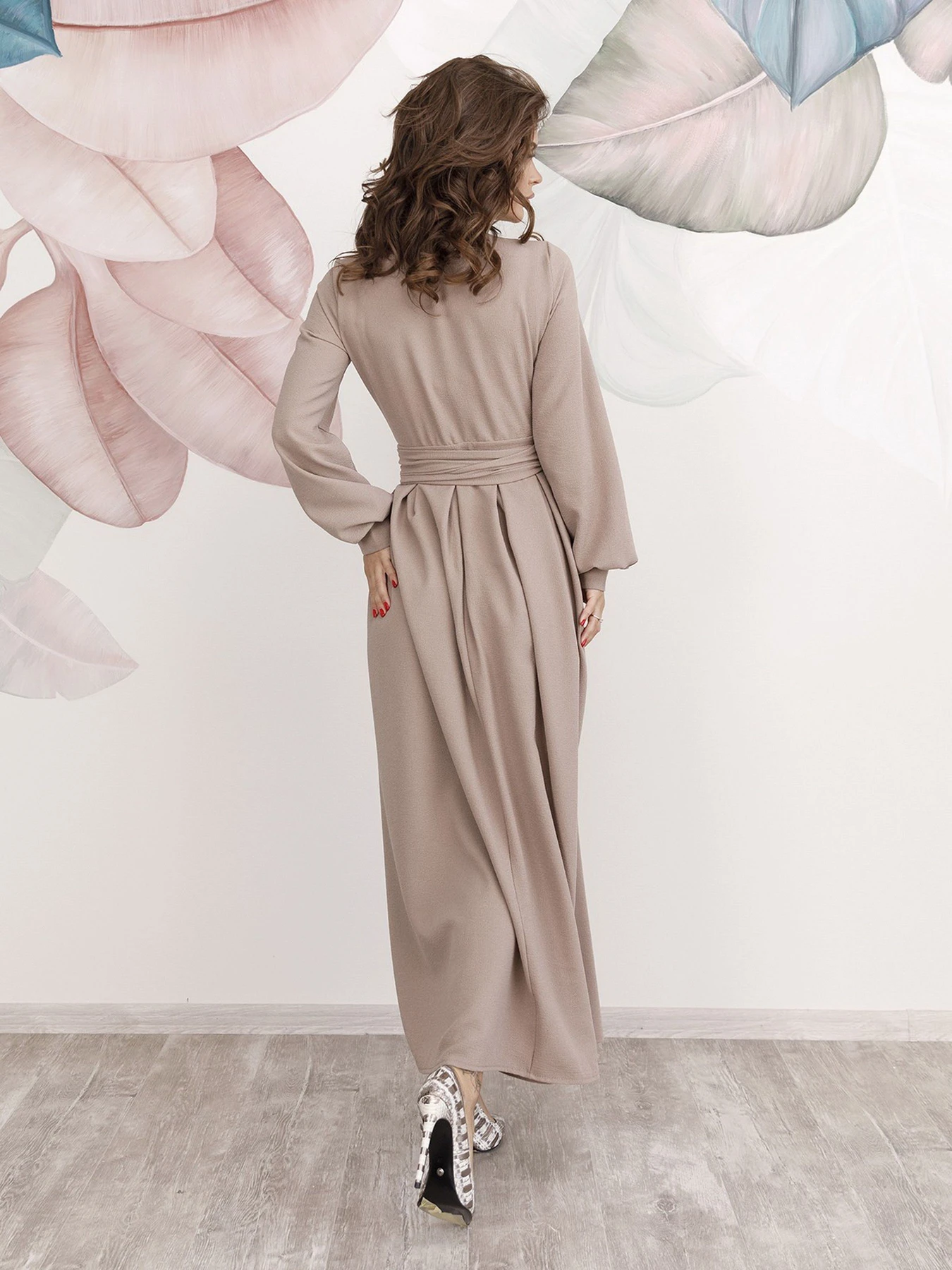 Платья ISSA Plus модель 12229_beige Платья ISSA Plus модель 12229_beige Фото