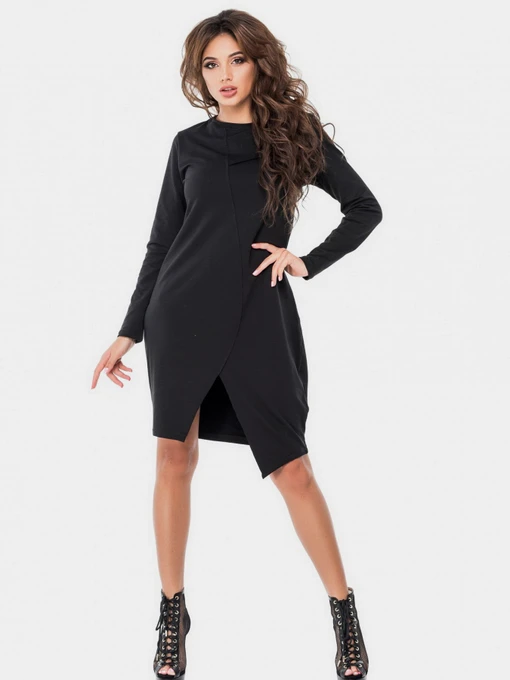 Платья ISSA Plus модель 9642_black Фото